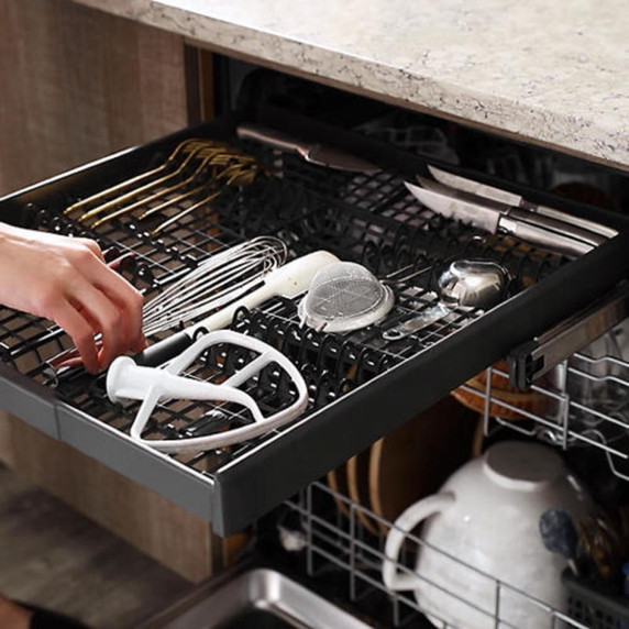 Kitchenaid® Third Level Utensil Rack Dishwasher with 30+ Total Wash Jets in PrintShield™ Finish, 47 dBA KDFS224SPS