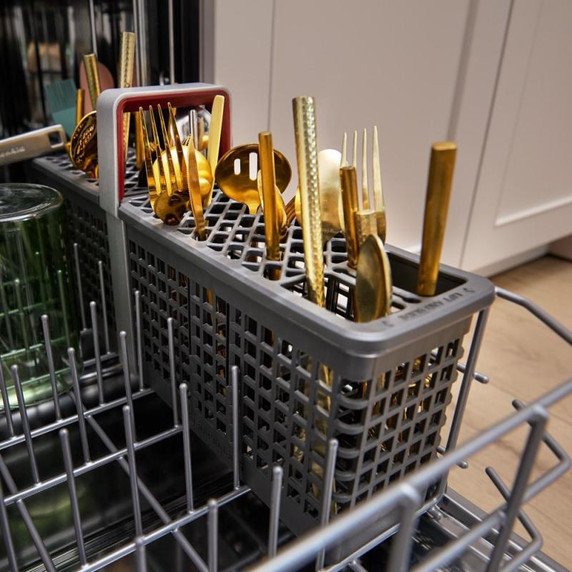 Kitchenaid® 360° Max Jets™ Third Rack Dishwasher with ProDry™ System, 44 dBA KDTS424SPS