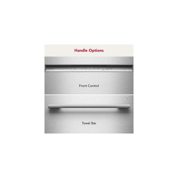 Kitchenaid® Third Level Jet Rack Dishwasher with 40+ Total Wash Jets, 41 dBA KDTS324SPS