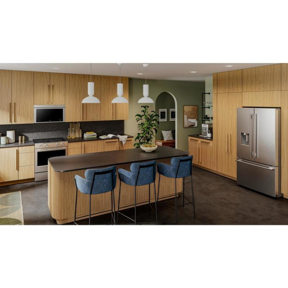 Kitchenaid® 30 cu. ft. French Door Refrigerator with Exterior Water and Ice KRFF436SPS