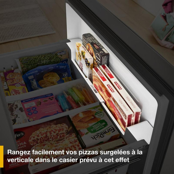 Whirlpool® 30 Cu. Ft. Family-Sized Capacity French door refrigerator with Flexible Tempearture Drawer WRMF3336SW