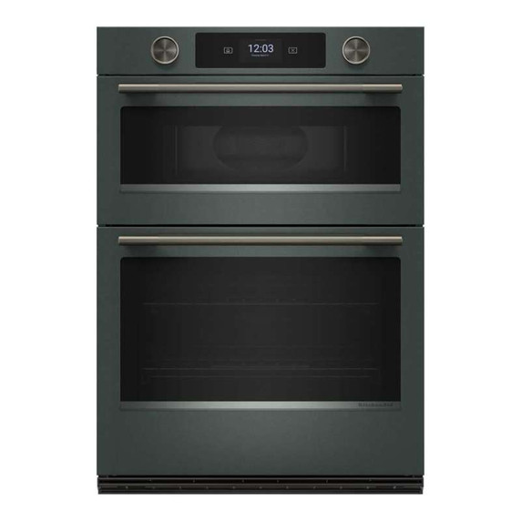 Kitchenaid® 30-inch Smart Electric Combo Wall Oven with Assisted Cooking Modes - Juniper KOEC730SJP
