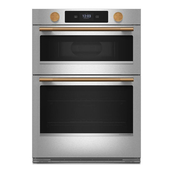 Kitchenaid® 30-inch Smart Electric Combo Wall Oven with Assisted Cooking Modes - PrintShield™ Finish KOEC730SPS