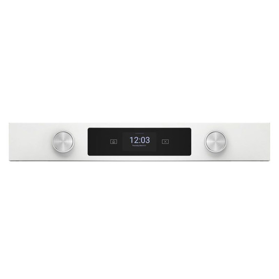 Kitchenaid® 30-inch Smart Electric Combo Wall Oven with Assisted Cooking Modes - White KOEC730SWH