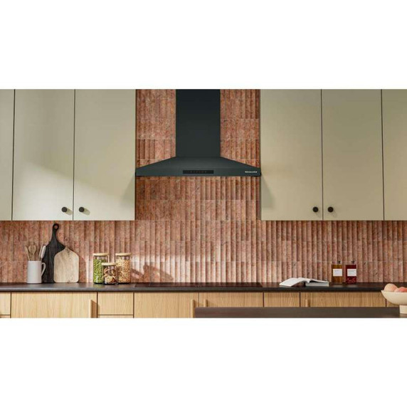 KitchenAid® 36-inch Wall-Mount, 4-Speed Canopy Hood KVWC736SJP