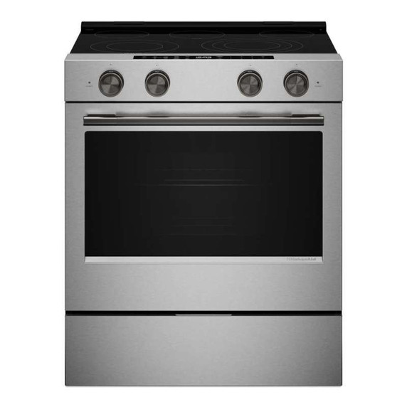 Black Ore Handle and Knob Hardware Accessory Kit for KitchenAid® Slide-In Convection Electric Range W11773969