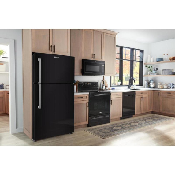 Maytag® 30-Inch Wide Top-Freezer Refrigerator with Garage Mode - 19 Cu. Ft. MRTX5119SB