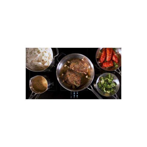 Kitchenaid® 36-Inch 6-Element Induction Freestanding Commercial-Style Range with Air Fry KFIS936SJP