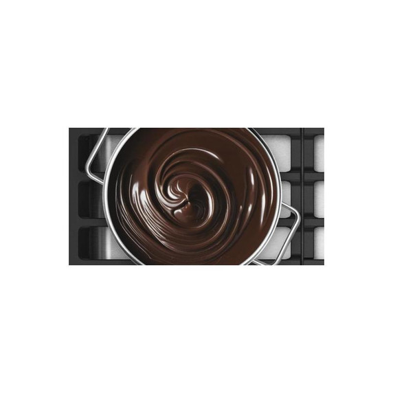 Kitchenaid® Gas-on-Metal Cooktop with 5 Versatile Burners and Edge-to-Edge Cast-Iron Grates KCGK330SSS