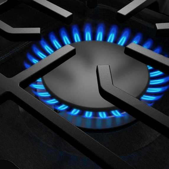 Kitchenaid® Gas-on-Metal Cooktop with an Integrated Wok Grate and CookShield™ Finish KCGK736SSS