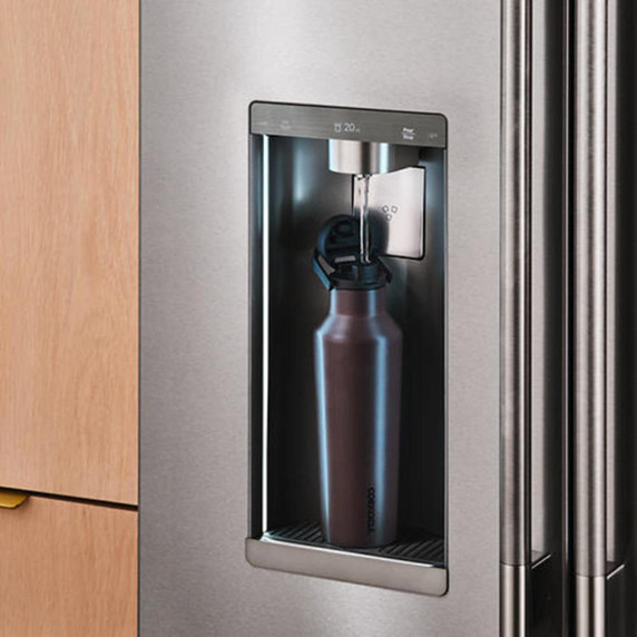 Kitchenaid® Counter-Depth French Door Refrigerator with Intelligent Auto Fill KRFC536SPS