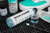 Angelus Brush Cleaner for Airbrushes, Paint Brushes, and More! (8 oz) Acrylic Leather Paint