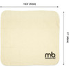 Moneysworth & Best Shoe Shine Cloth - Soft Microfiber (18.5" x 17")