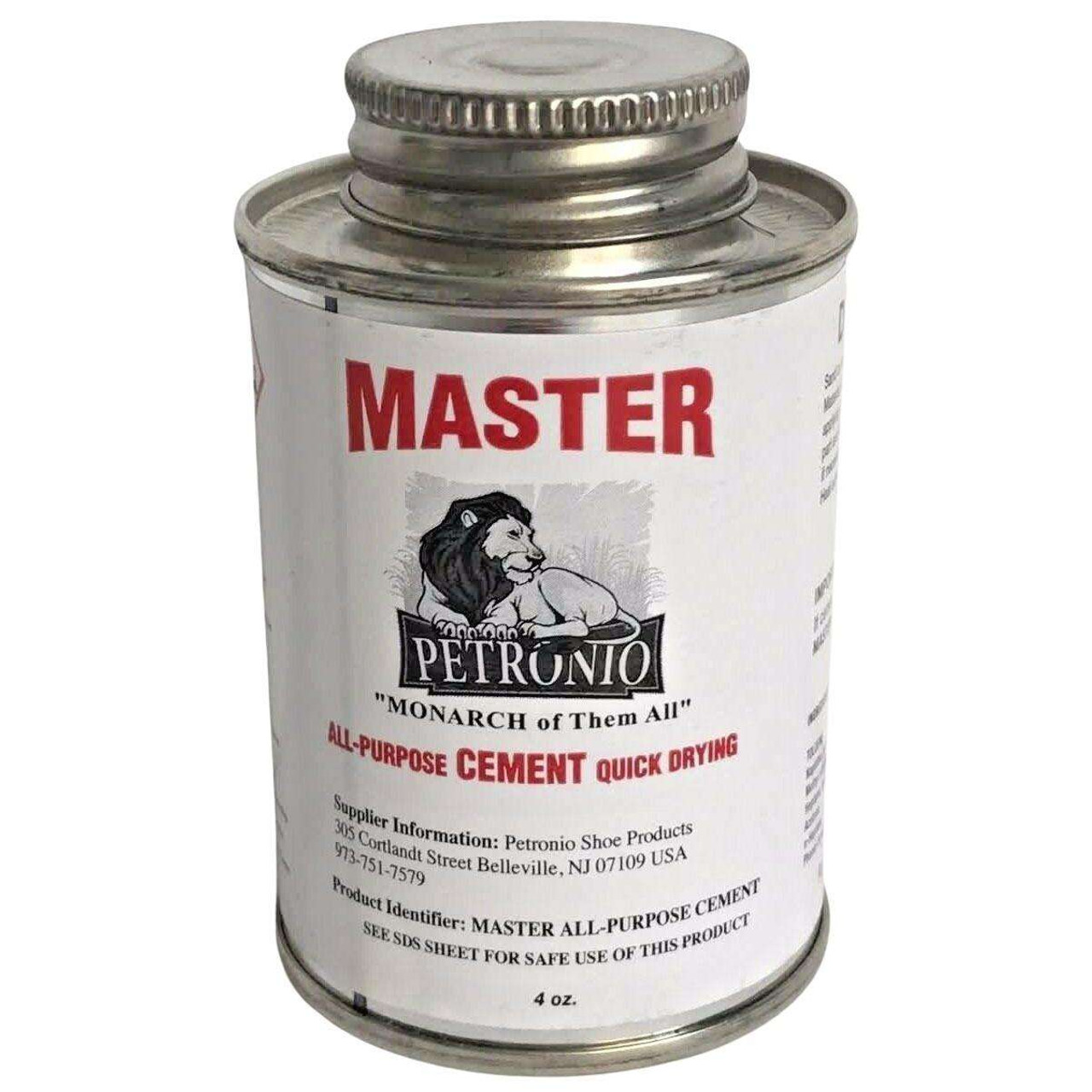 Master All Purpose Quick Drying Cement Shoe Repair Glue Quart/Gallon