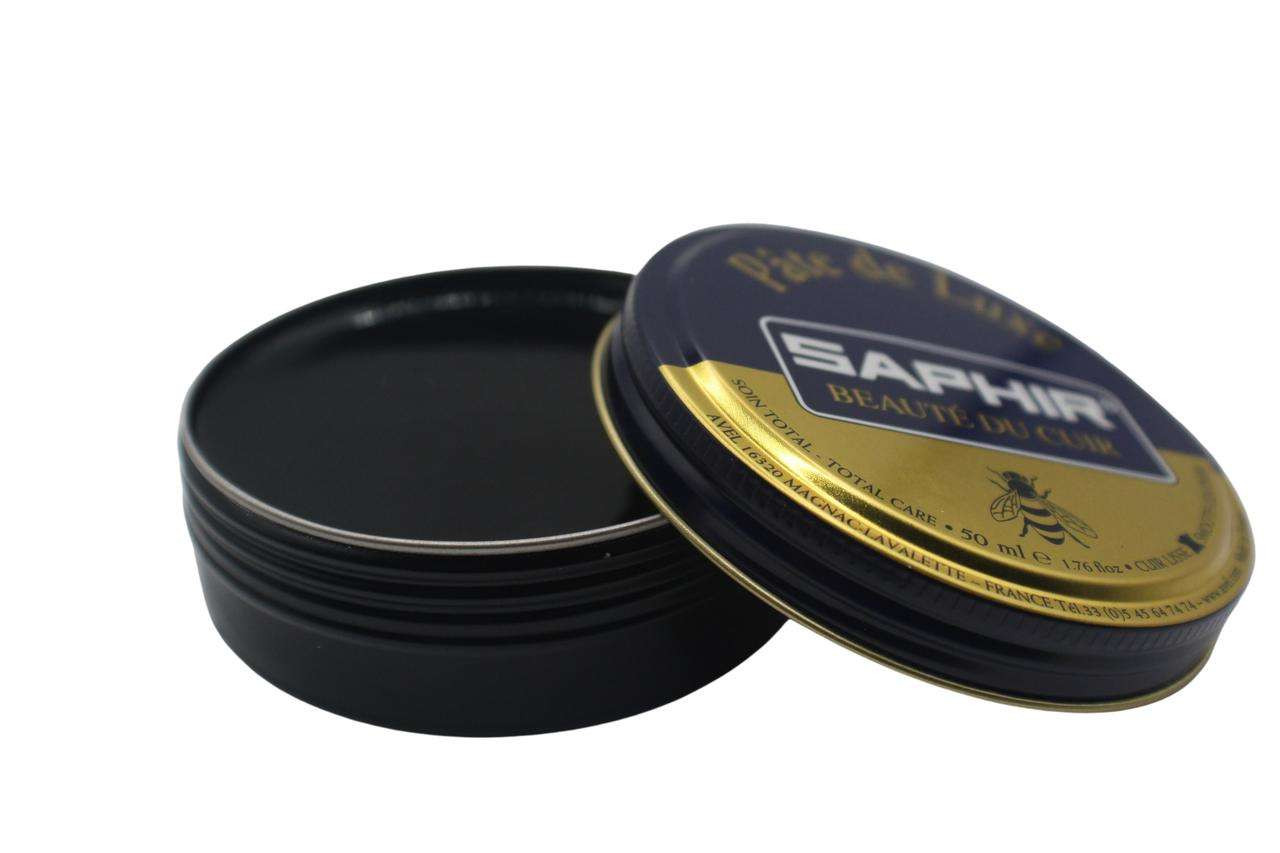 Saphir Pate de Luxe Shoe Polish 50ml - Black