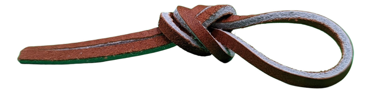 Premium Brown Leather Boot Laces - 1/8 Inch Thick 72 Inches Long