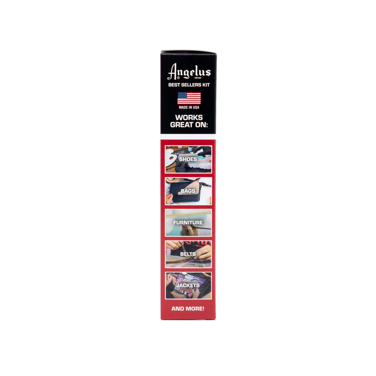 Angelus Acrylic Leather Paint - Best Sellers Kit 12 colors