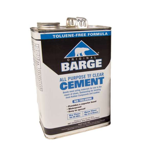 Barge Original TF Clear All-Purpose Cement Gallon (128 oz)