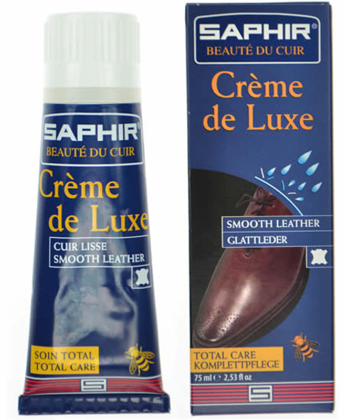 Saphir Creme Cuir Gras - Cream for Oiled Leather 125ml (Brown)