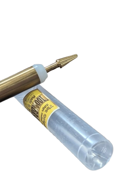 Professional Leather Edge Roller Pen - 100% Brass - Made in Italy Professional Leather Edge Roller Pen - 100% Brass - Made in Italy