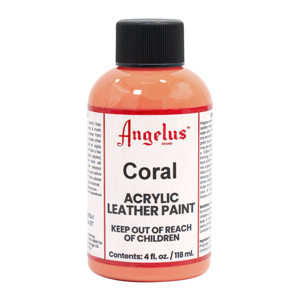 Angelus Acrylic Leather Paint (1 Ounce or 4 Ounce) - All Colors