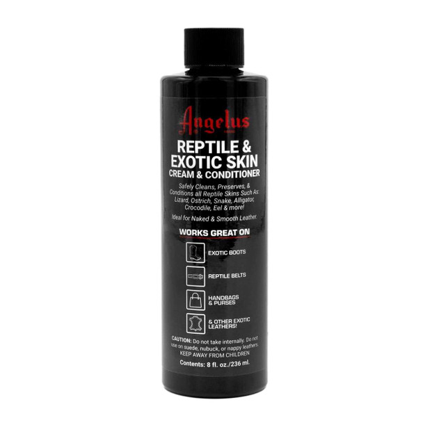 Angelus Reptile & Exotic Skin Cream and Conditioner - Boots, Belts, Purses Leather Cleaners 8.49
