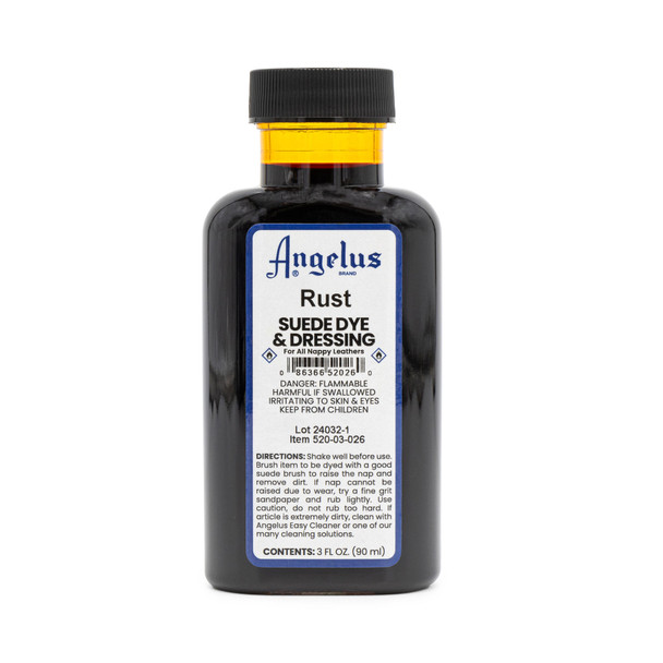 Angelus Suede Dye & Dressing 3 Fl Oz Bottle