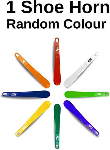 Moneysworth & Best - Shoe Horn, Assorted Colours, 10" Shoe Horns