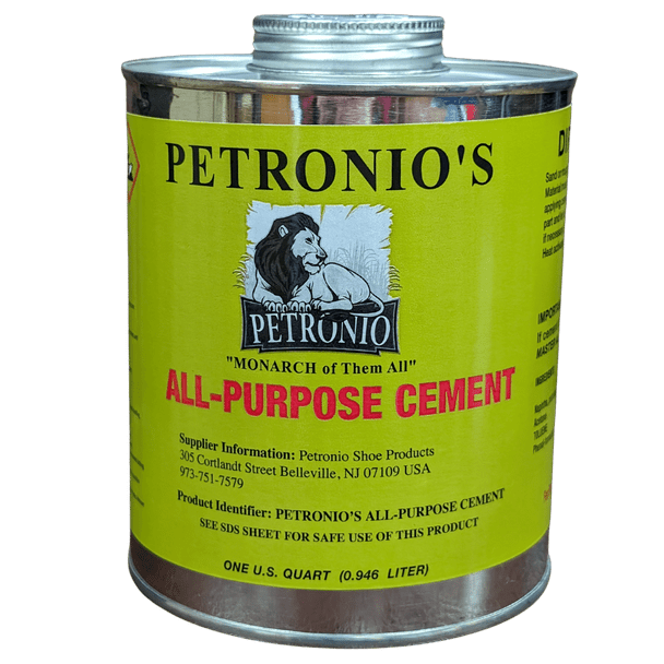 Petronio's All Purpose Cement - Quart Size (32 Oz)