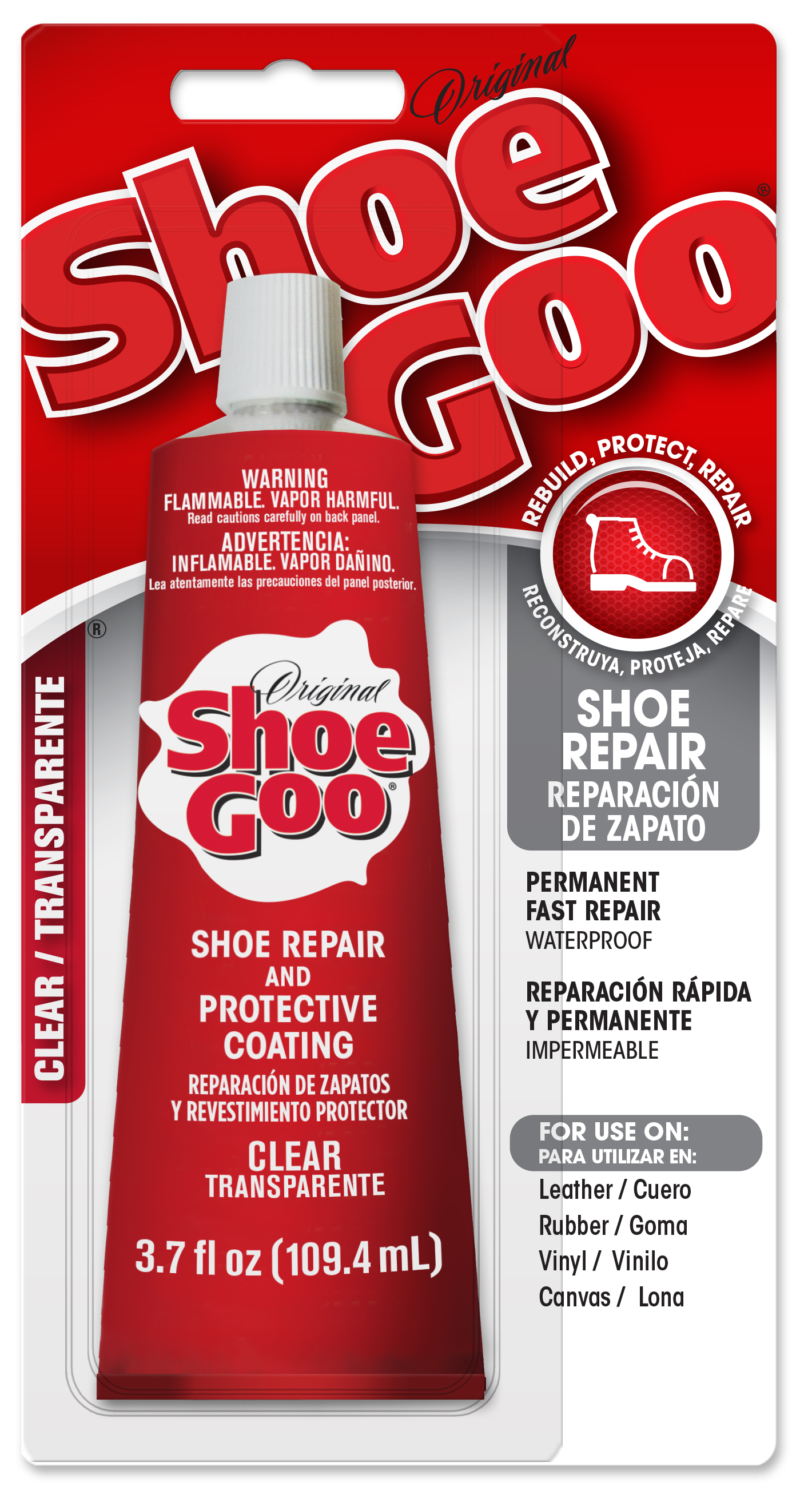 Shoe Goo Boots & Gloves Multi-purpose Adhesive - 3.7 fl oz tube