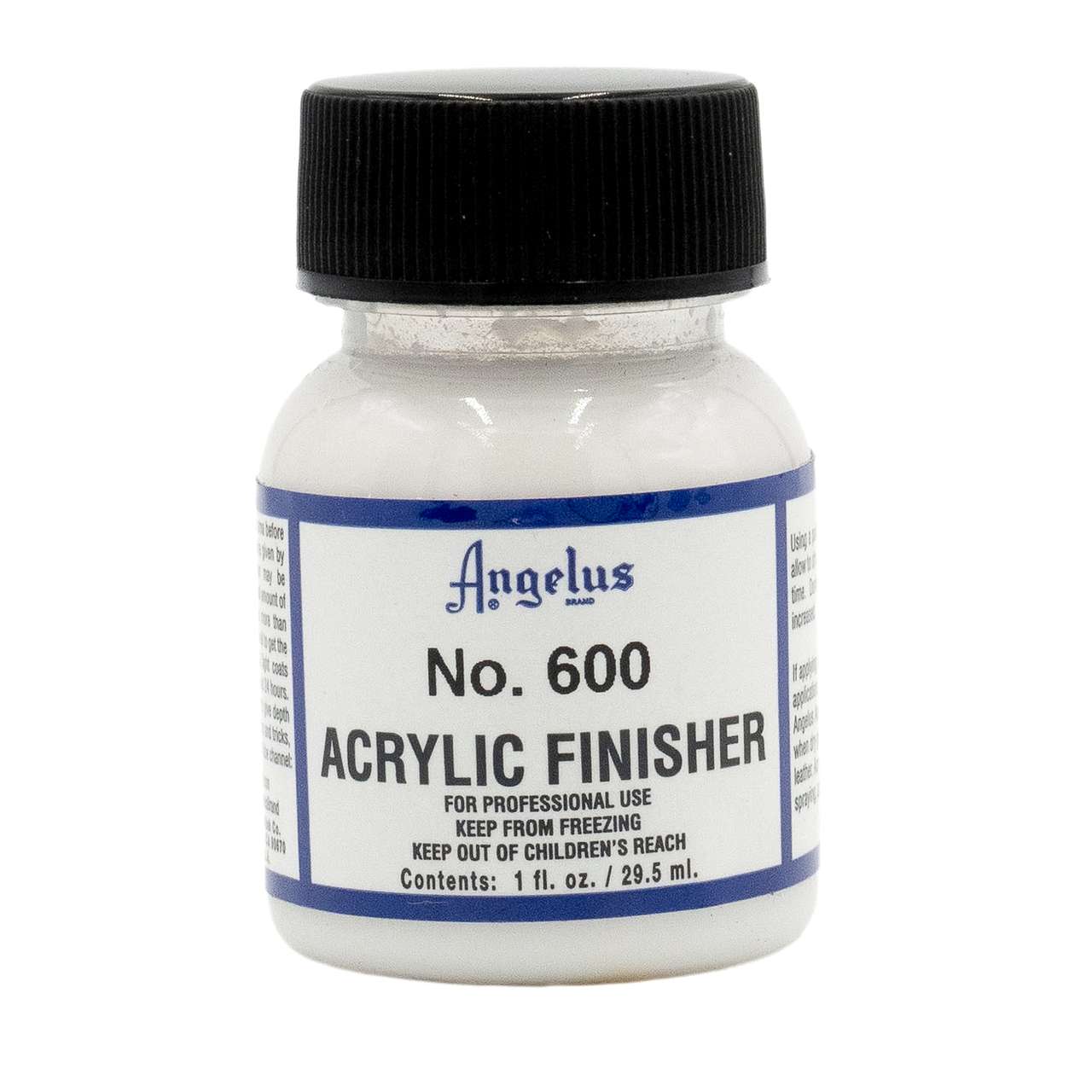 angelus brand acrylic leather paint finisher no 600 4oz