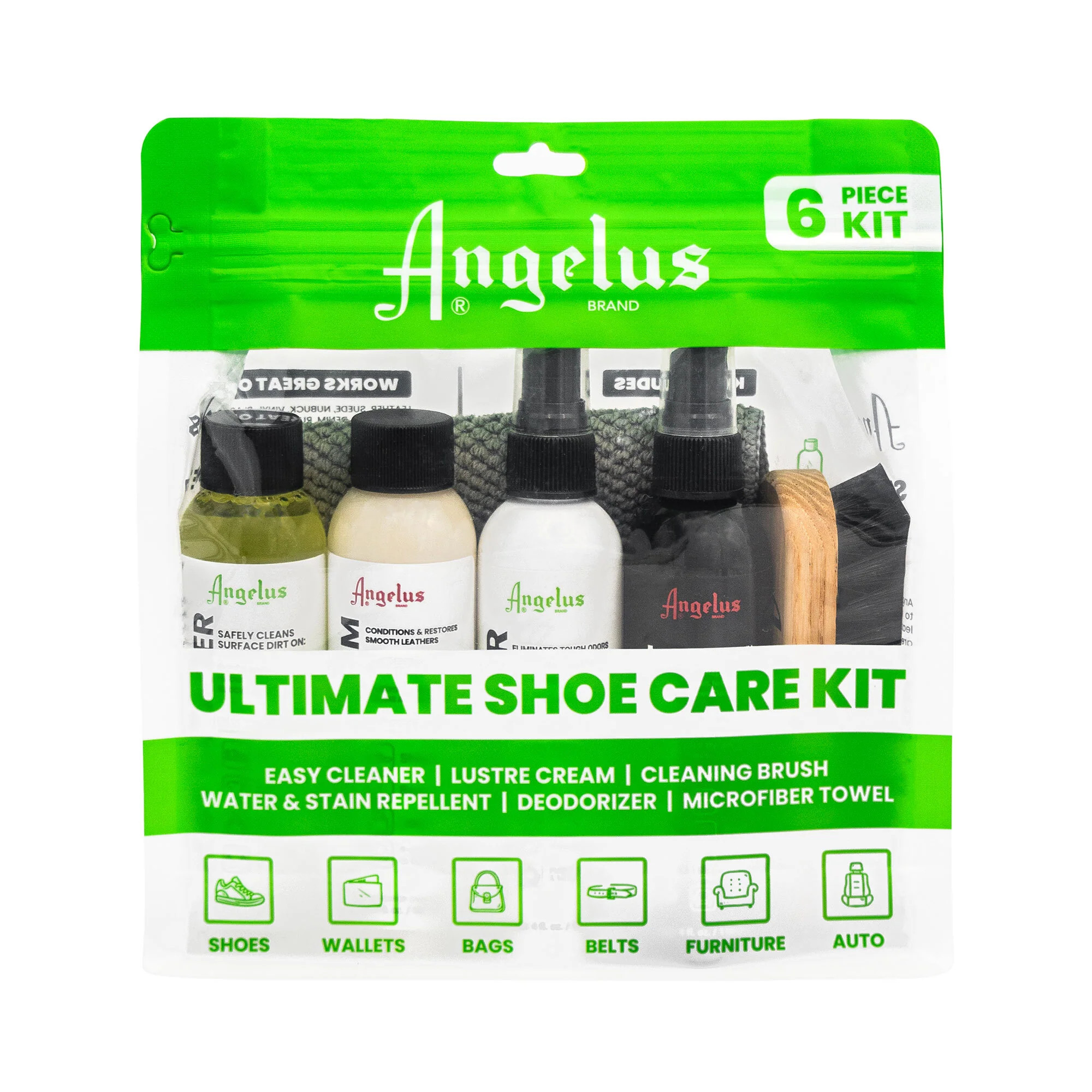 HOW TO USE ANGELUS CLEANING PRODUCTS!! 