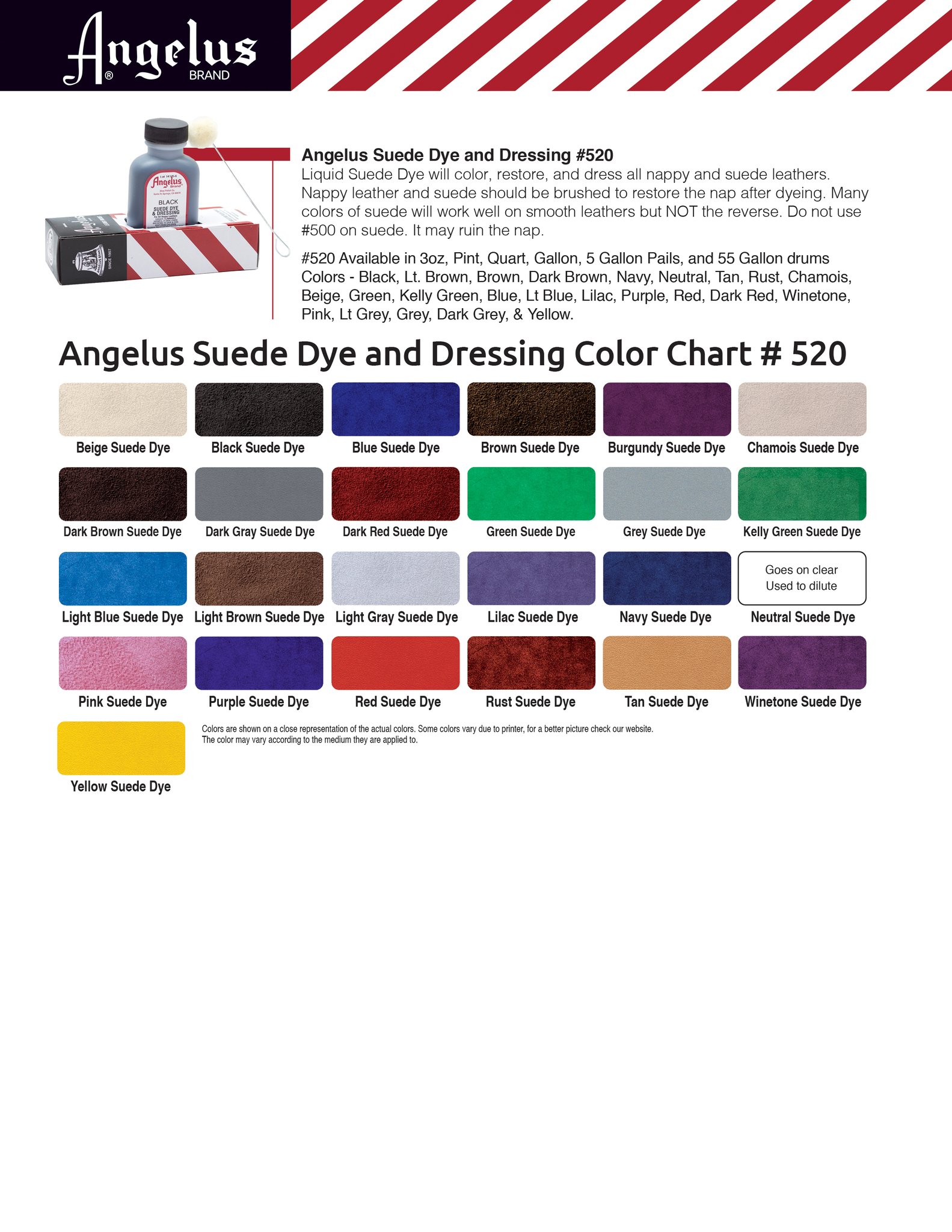 Angelus Suede Dye, 3 oz, Winetone