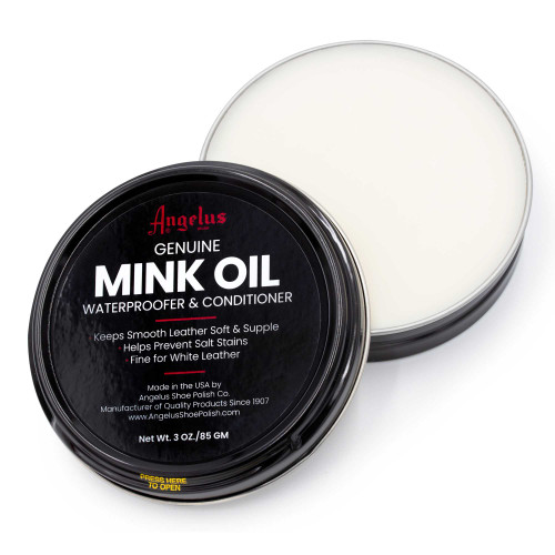 Fiebing's Snow Proof Mink Oil Paste - Waterproofs & Conditions Smooth Leather (8 Oz)