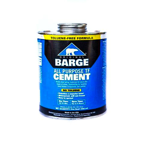 BARGE All-Purpose TF Cement Rubber Leather Shoe Waterproof Glue 1 Qt (0.946  L)