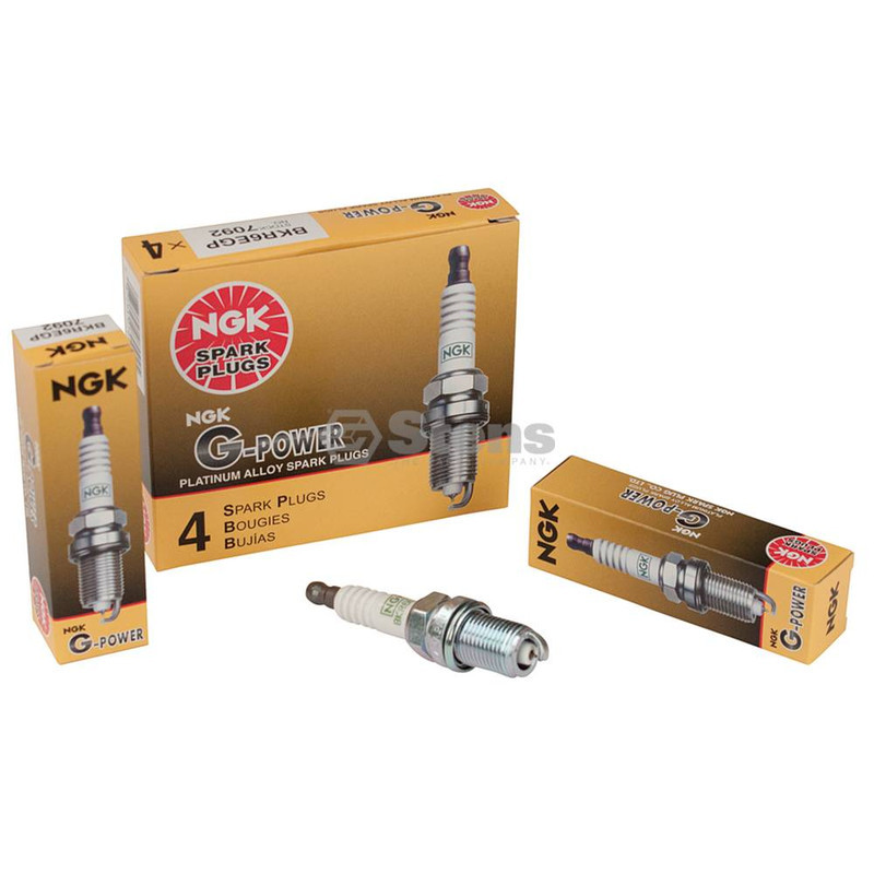 NGK (7092) Bkr6egp G-POWER Spark Plug, Pack De 1