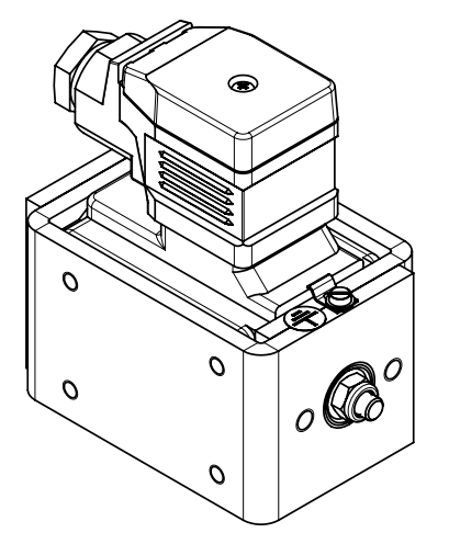 Frame Solenoid, 24V DC, 9mm - GUE080.504010