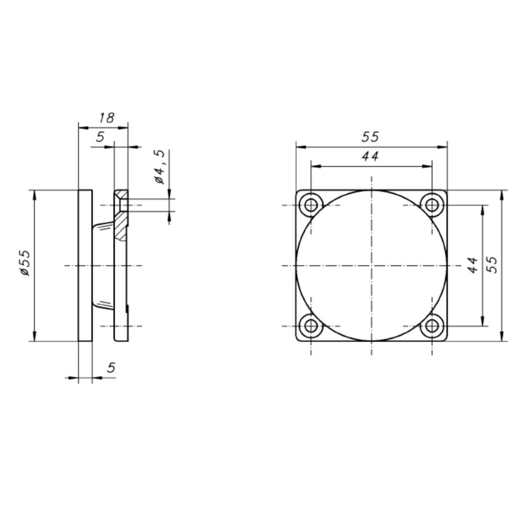 Door Armature, GTX050.000101, keep plate