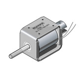 Linear solenoid with integrated return spring - Kuhnke HD82