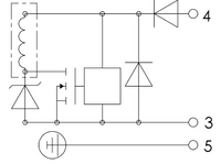 Rectangular Solenoid Connector, - 41 92609A00630