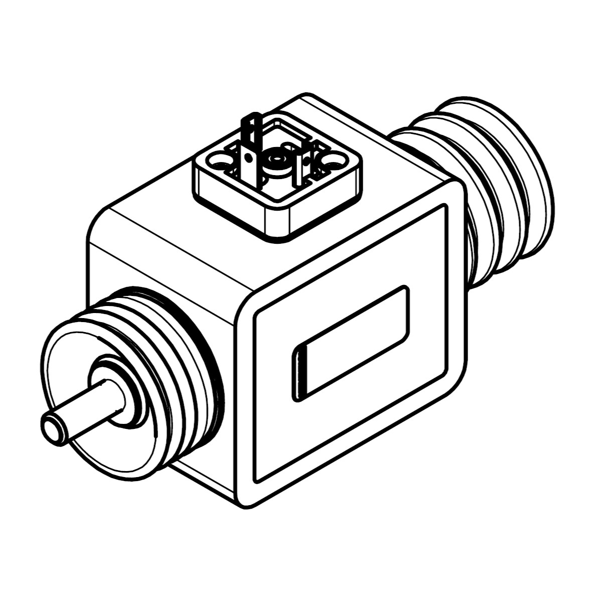 Frame Solenoid, 24V DC, 25mm - 43050005 - Solenoid Ninja