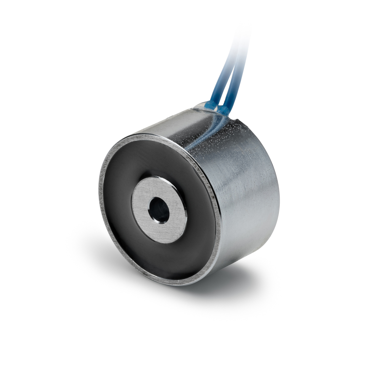 Electromagnet round, 24V DC, 107 lbs holding force - GTB040.000001