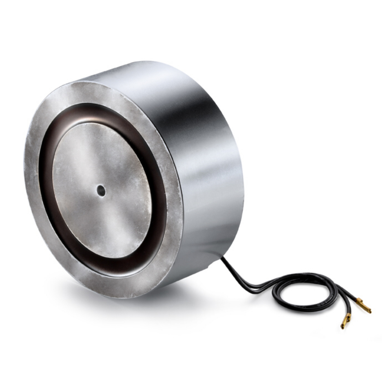 Electromagnet round, 24V DC, 25 lbs holding force - Solenoid