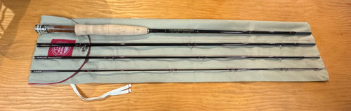 Tom Morgan RodSmiths Graphite Fly rod 8'6" 5wt 4pc Red Blank