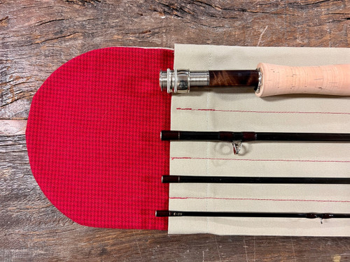 Tom Morgan RodSmiths Graphite Fly rod 9' 6wt 4pc Clear Blank