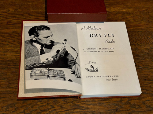 Used A Modern Dry-Fly Code by Vincent Marinaro (Signed)