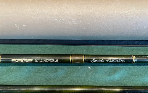 Used Sage 9141-4 Graphite IV Spey Rod