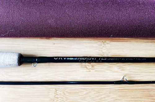 Used Orvis Trident TLS Tip Flex 8' 1/2" 4wt  2pc Fly Rod