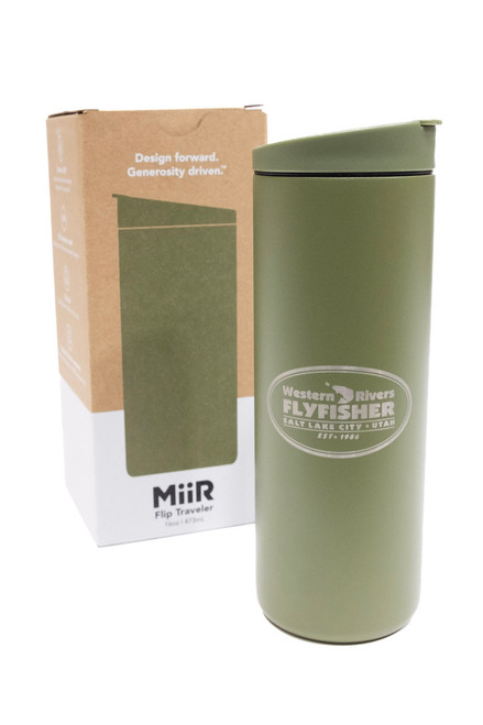 MiiR/Western Rivers 16oz. Flip Traveler Mug