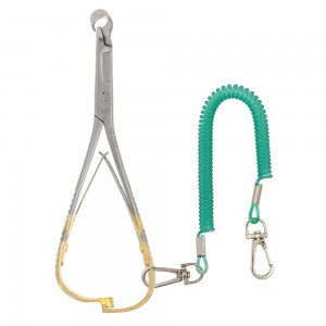 Dr. Slick Slickrelease Mitten Scissor Clamp 5" Gold